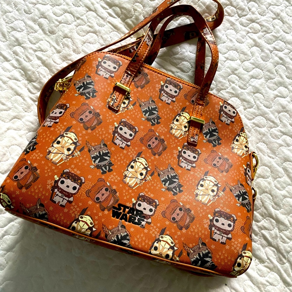 Loungefly Star Wars Ewok AOP Crossbody